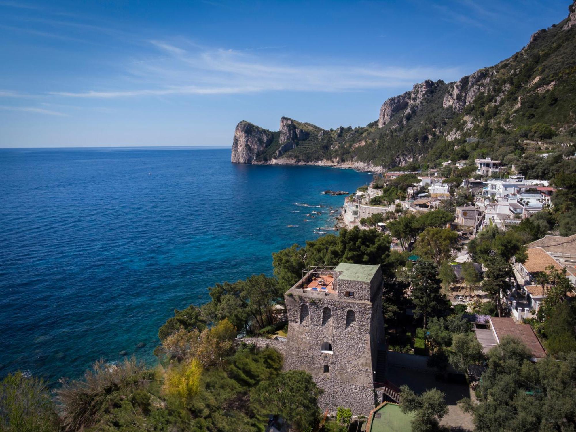 Camping Villaggio Nettuno Nerano Buitenkant foto
